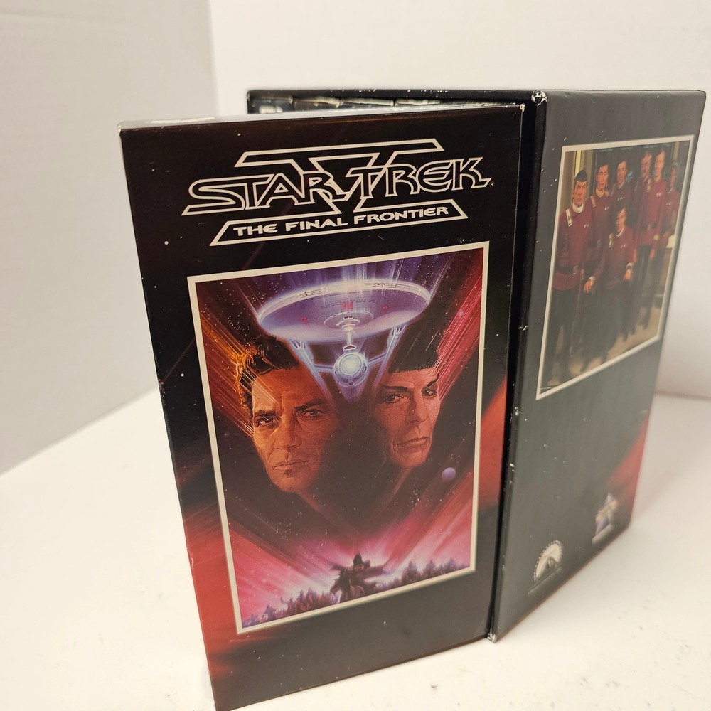 Star Trek The Movies 25th Anniversary Collector's Set 5 VHS Box Set 1991 Vintage - Picture 12 of 14